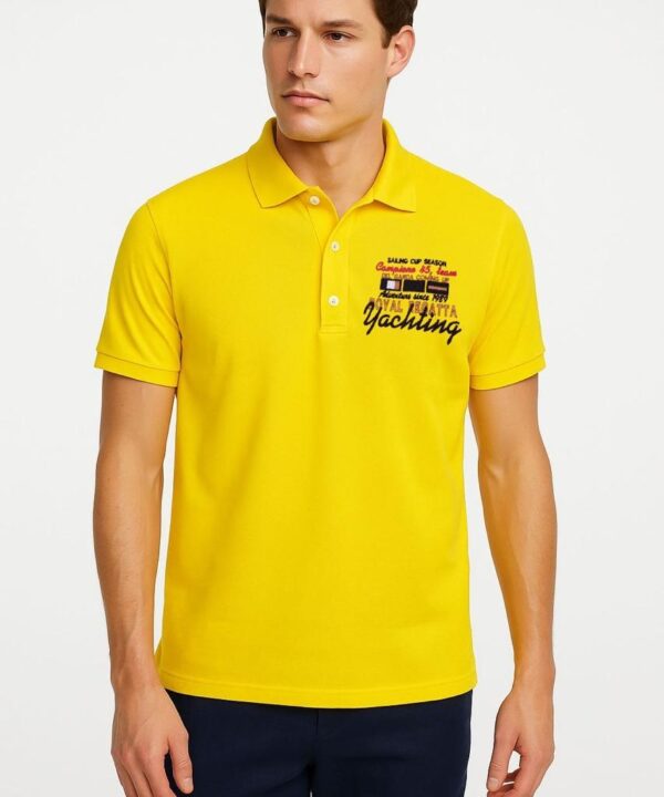 PIQUET COTTON MEN’S POLO SHIRT
