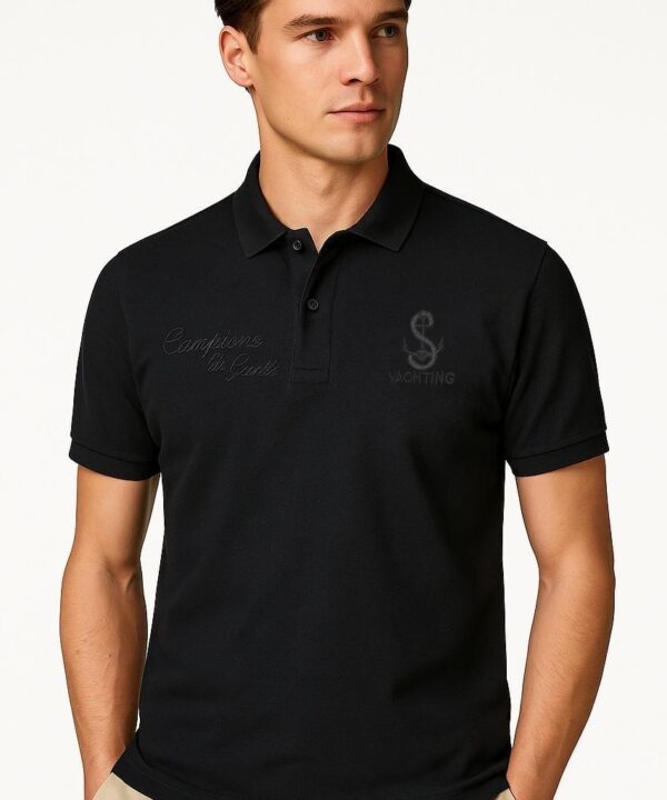 PIQUET COTTON MEN'S POLO SHIRT