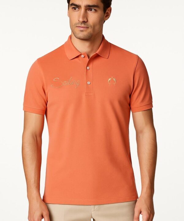 PIQUET COTTON MEN’S POLO SHIRT