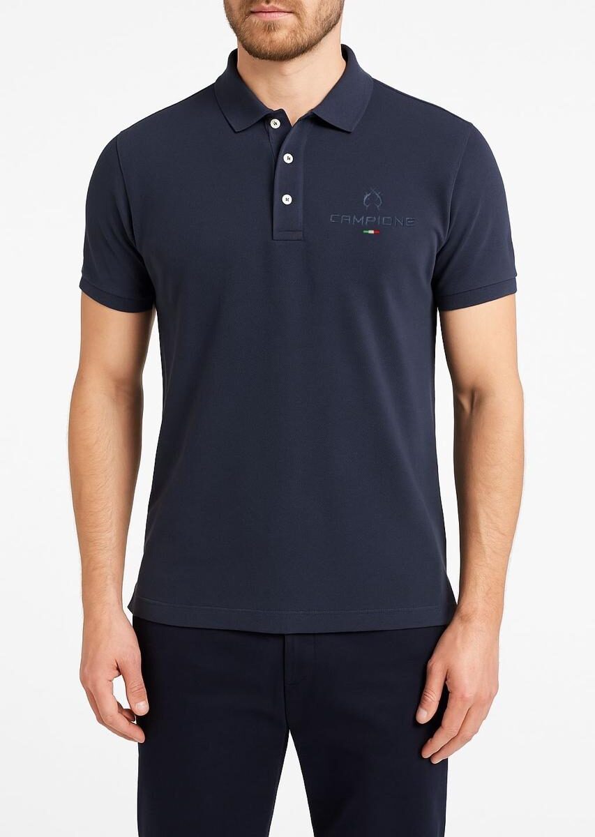 PIQUET COTTON MEN’S POLO SHIRT