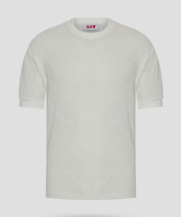 MEN'S OVERSIZED KNITED T-SHIRT