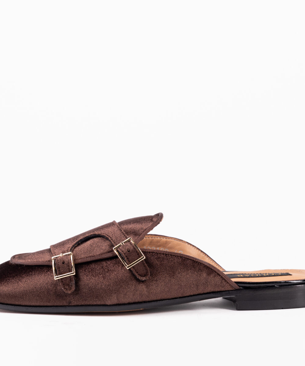 MEN’S BACKLESS DOUBLE MONK STRAP - Image 2