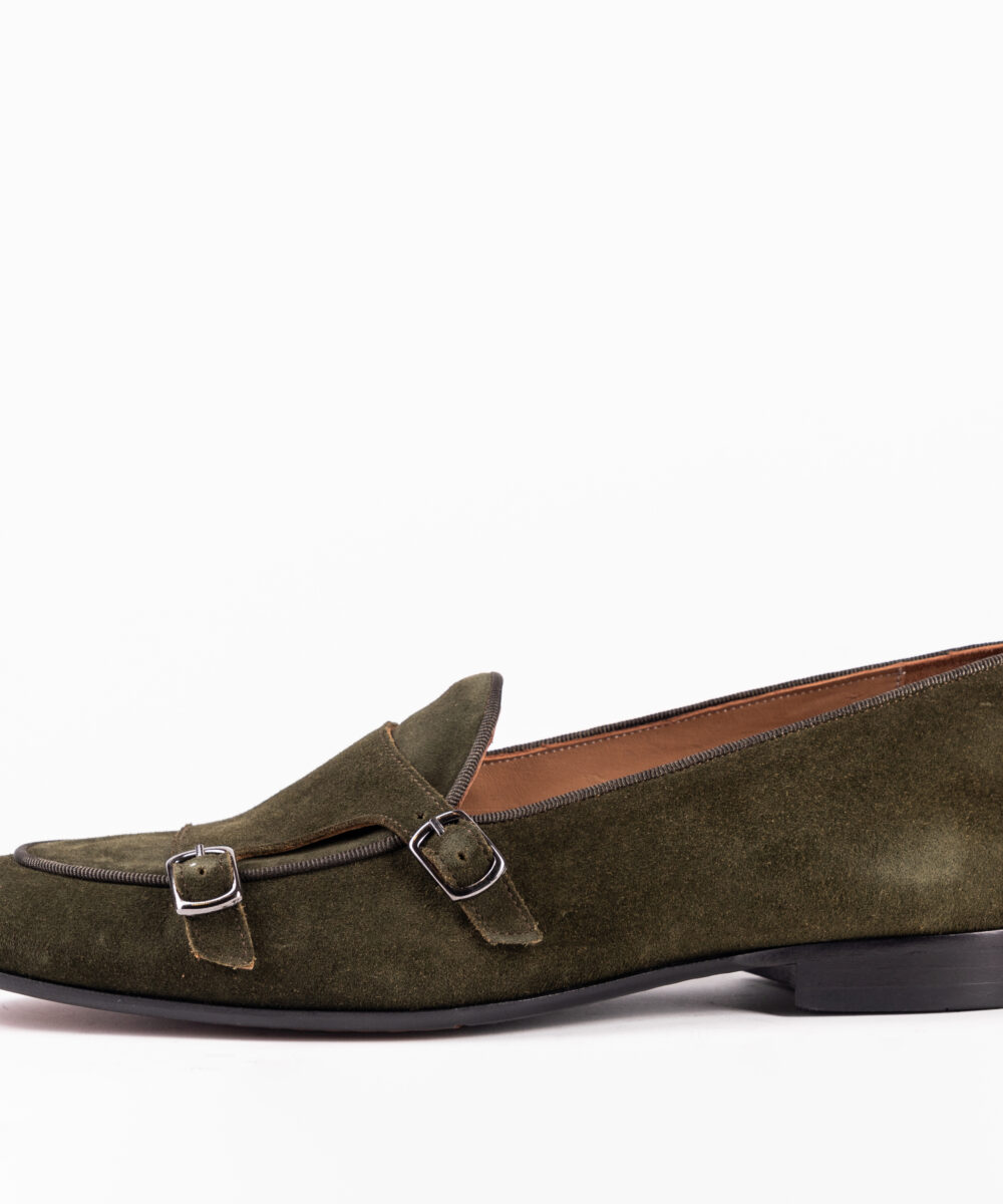 MEN’S DOUBLE MONK STRAP LOAFERS - Image 4