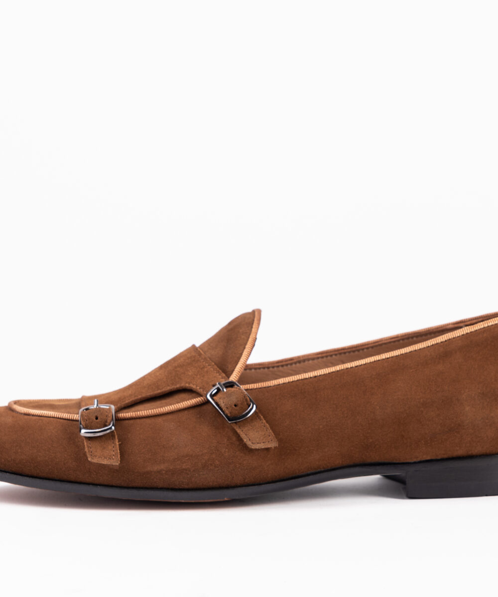 MEN’S DOUBLE MONK STRAP LOAFERS - Image 5