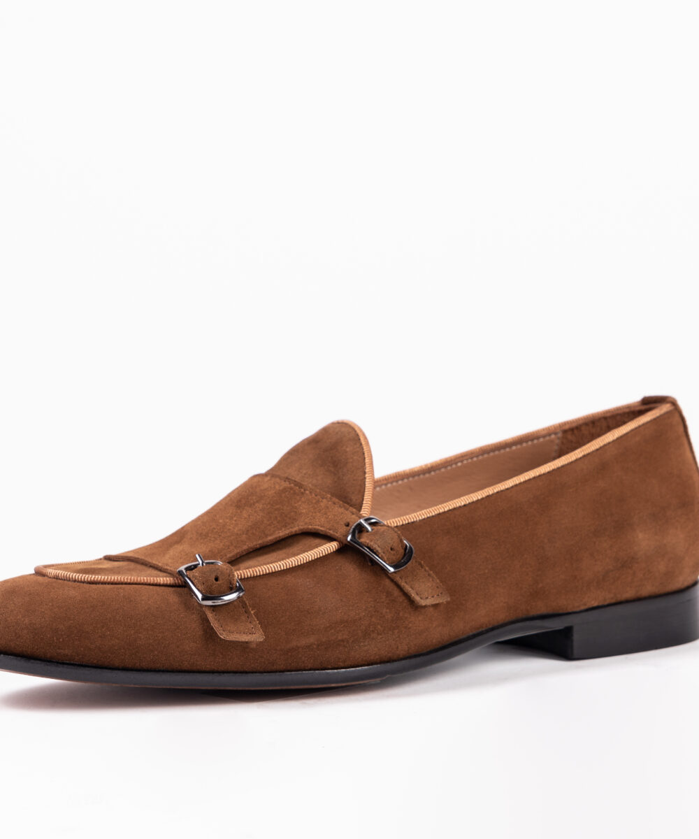 MEN’S DOUBLE MONK STRAP LOAFERS - Image 6